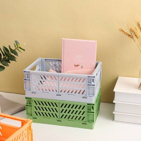 Ins Organizing Storage Baskets Case Folding Student Desktop Basket