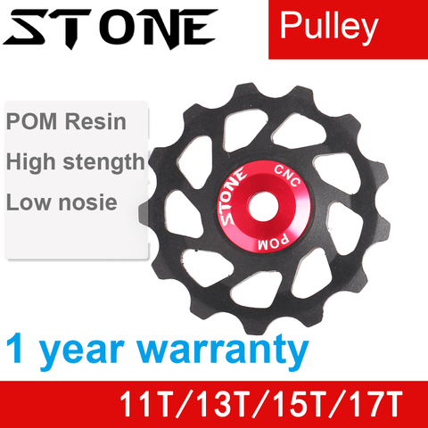 Stone Pulley Wheel Gear Guide Roller Jockey 10t 11t 13t 15t Bearing Road MTB Bike Bearings Rear Derailleur for X4 Shimano M370 ► Photo 1/6