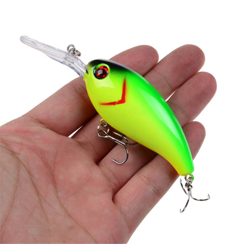 1PCS Lifelike Floating Wobbler Fishing Lure 10cm 14g Trolling Artificial Hard Bait Pike Carp Bait Peche Fishing Tackle 3D Eyes ► Photo 1/6