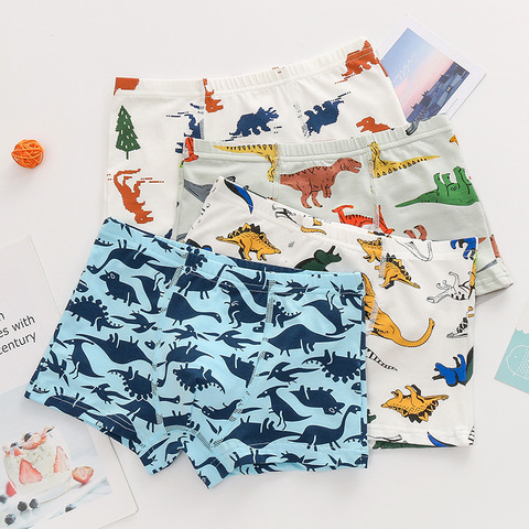 1 Pieces Boys Panties Cotton Underwear 1-12 Year Cute Underpants Cartoon Kids Panties Children Short Briefs ► Photo 1/6