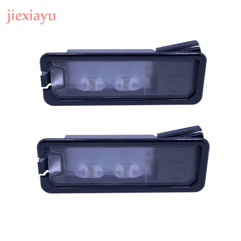 Original 2Pcs OEM Light License Plate LED License Plate Lamp Fit Passat B7 Golf MK7 Scirocco CC Polo 6R 35D 943 021 A ► Photo 1/6