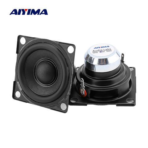 AIYIMA 2Pcs 2 Inch Full Range Speaker Unit 6 Ohm 15W Sound Amplifier Speaker Neodymium Magnetic Loudspeaker DIY Home Theater ► Photo 1/6