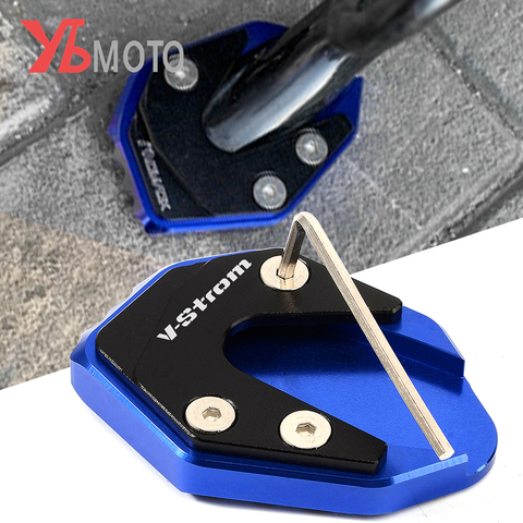 Motorcycle Kickstand Foot Side Stand Extension Pad Support Plate For Suzuki V-Strom 250 DL250 DL 250 V STROM 2017 2022 ► Photo 1/6