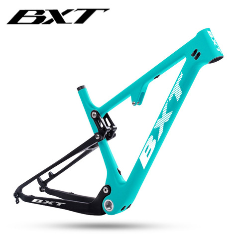 BXT 29er carbon mtb frame full Suspension Bike MTB Frame Max Tire size 2.3”/2.35” boost carbon suspension bike frame parts ► Photo 1/6