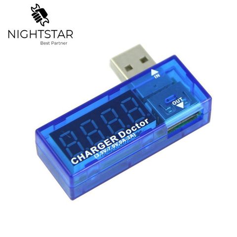 Nauwkeuriger USB Voltage Capacity Tester Voltage Doctor Charger Capacity Tester Meter Mobile Power Detector Battery Test ► Photo 1/6