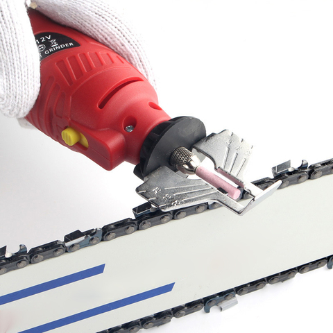 12V 55W Grinder Power Tool Handheld Saw Sharpening Machine for Chain Electric Mini Saw Power Tool Set LBE ► Photo 1/6