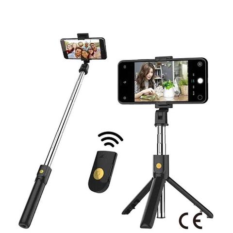 Bluetooth Selfie Stick Remote Control Tripod Handphone Live Photo Holder Tripod Camera Self-Timer Artifact Rod ► Photo 1/6