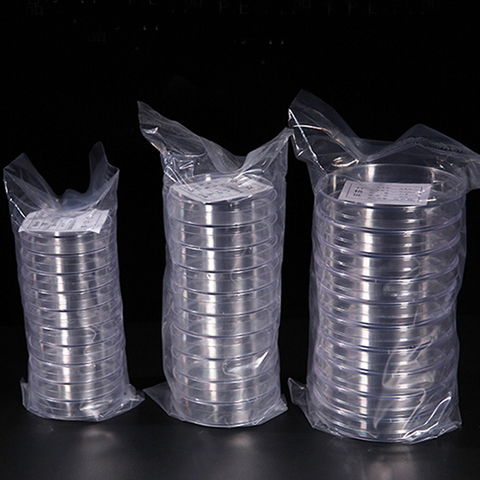 20 pieces/pack Lab Culture Dish Disposable Plastic Petri Dish Laboratory Equipment 60/70/90mm ► Photo 1/5