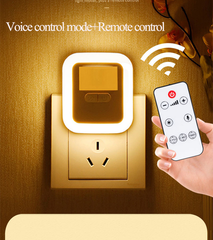 Remote Control LED Sensor Night Light PIR Magnetic Infrared Motion Emergency Night Lamp AC Time Adjustable Wall Lamp Bedroo ► Photo 1/6