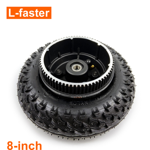 8 Inch Wheel Use 200x50 Inflated Off Road Tire With 5M Pulley 72 Teeth For Belt Drive Mountain Skateboard ► Photo 1/6