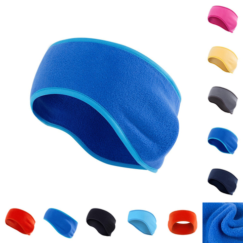 Winter Warm Outdoor Ear Protection Fleece Head Band Headband Bike Cycling Cap Running Jogging Skiing Hair Band Earmuffs Headwear ► Photo 1/6