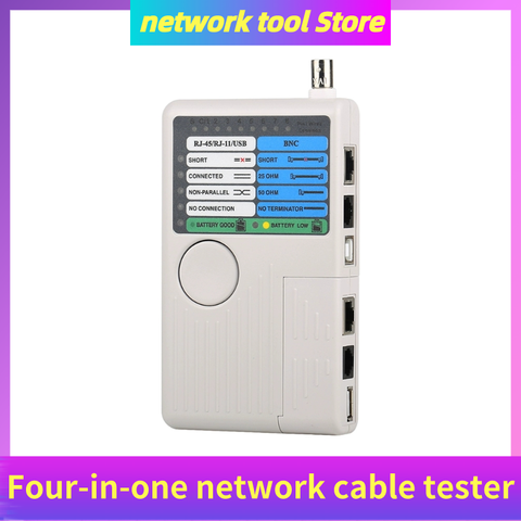 Remote RJ11 RJ45 USB BNC LAN Network Cable Tester For UTP STP LAN Cables Tracker Detector Multi Function 4 In 1 fast tester tool ► Photo 1/6