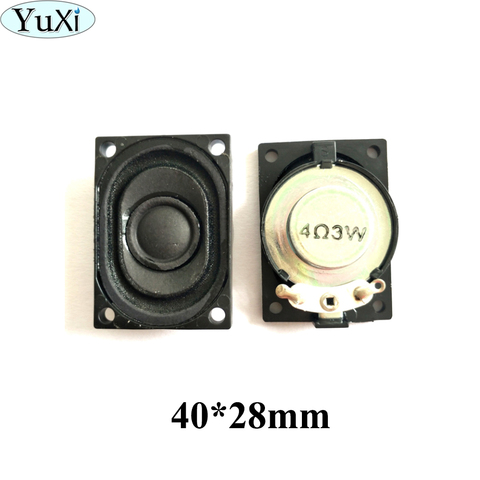 YuXi LCD Monitor/Laptop/computer Speaker Horn 3W 4R 4028 2840 Loud speaker 4 ohms 3 Watt 4R 3W 40*28MM ► Photo 1/4