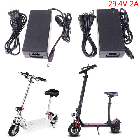 29.4V 2A Universal Battery Fast Charger for Hoverboard Smart Balance Wheel electric power scooter Adapter Charger EU/US Plug ► Photo 1/1