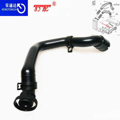 Turbo intake pipe V763382280 For Peugeot 208/3008/408 For Citroen C4/C5/DS turbo intake pipe ► Photo 1/6