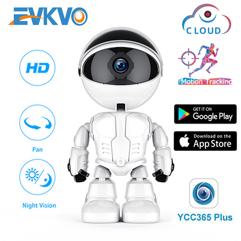 1080P Smart Robot Camera HD IP Camera WiFi Camera Wireless Baby Monitor Motion Detection Night Vision Security Camera YCC365 APP ► Photo 1/6