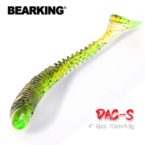 Bearkinghot fishing lure Soft Bait professional Lure 4