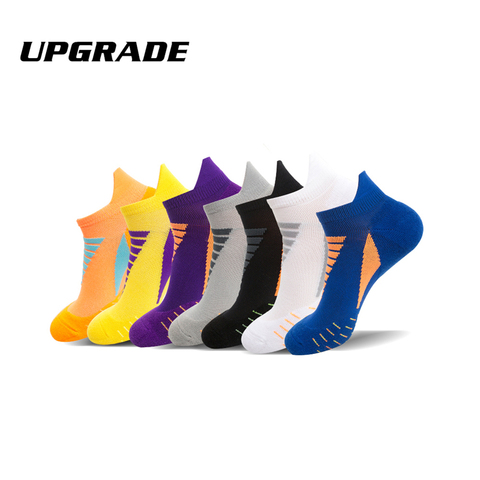 Men Coolmax Sports Socks Riding Cycling Basketball Running Sport Sock Summer Hiking Tennis Ski Man Women Bike Bicycle Slip ► Photo 1/6