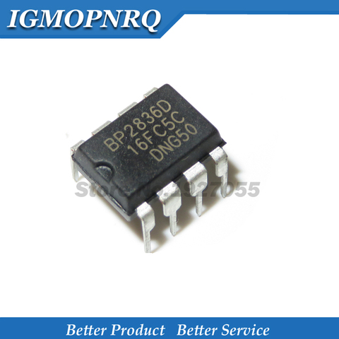  10pcs/lot BP2836 Non-isolated step-down constant current LED driver p BP2836D DIP8 new original ► Photo 1/1