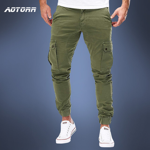 Men Cargo Military Pants Autumn Casual Skinny Pants Army Long Trousers Joggers Sweatpants 2022 Sportswear Camo Pants Trendy 2022 ► Photo 1/6