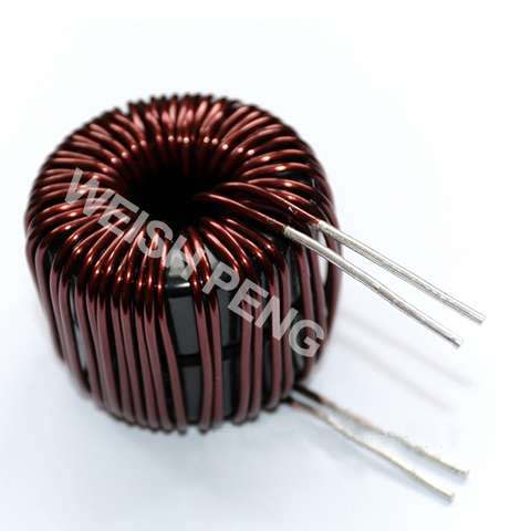 Ferrosilicon-aluminium Double Toroid Core Inductor K184060A-210uh 40A  copper line1.8*2 ► Photo 1/1