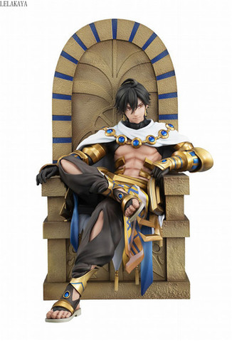 New lelakaya Anime Fate Prototype FGO fate Grand Order Ramesses II Ozymandias Sitting Statue PVC Action Figure Model Toys Doll ► Photo 1/6