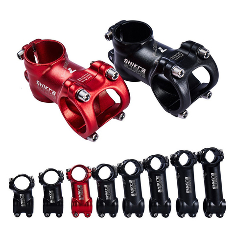 Bicycle Stem Mountain Road Bike Stem Ultralight Stem 31.8mm Handlebar Stem 7 Degree  45 55 65 70 80 90 100 110mm Bike Stem ► Photo 1/2