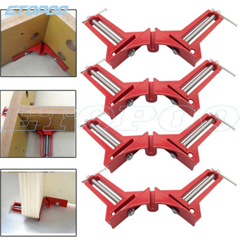 90 Degree Right Angle Multifunction Picture Frame Quick Fixed Fishtank Clamps Corner Holder Sawing Clip for Woodworking Tool ► Photo 1/6