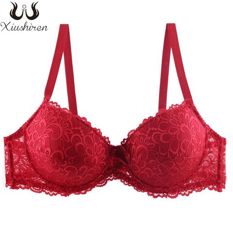 Xiushiren New 2022 Sexy Lace Women Bra Plus Size C D DD E Big Size Bralette Ultrathin Pure Cotton Brassiere Embroidery Underwear ► Photo 1/6