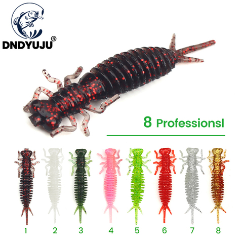 DNDYUJU Soft Lures Silicone Bait 55mm 1.4g Goods For Fishing Sea Fishing Pva Swimbait Wobblers Artificial Tackle ► Photo 1/6