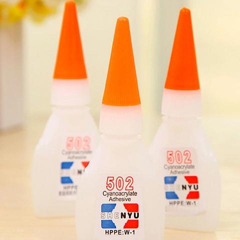 1/5PCS High Quality 502 Super Glue Multi-Function Glue Genuine Cyanoacrylate Adhesive Strong Bond Fast For Office Tools ► Photo 1/6