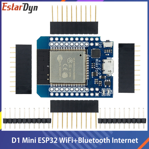 D1 Mini ESP32 ESP-32 WiFi+Bluetooth Internet of Things Development Board based ESP8266 Fully Functional ► Photo 1/6