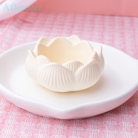 Lotus shape Silicone Mold candle holder storage box ashtray silicone mold Aroma Gypsum Mold ► Photo 1/6