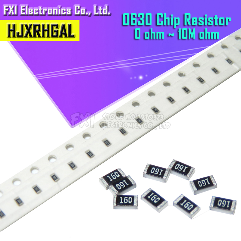 100PCS/LOT 0603 SMD Resistor 5% 10 ohm 10R 100 1/8W Chip Fixed Resistors Resistance 