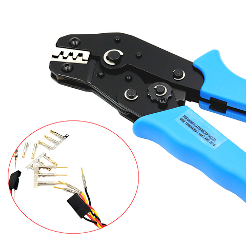 Pin Crimper Tool for Dupont 2.54mm 3.0~4.8mm Connector Servo connector crimp tool JR FUTABA SERVO EXTENSON CONNECTOR TOOL ► Photo 1/1