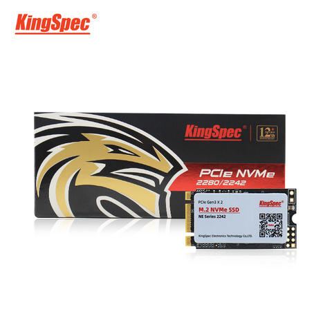 KingSpec SSD M2 NVME 2242 SSD 500GB M.2 SSD PCIe NVME 128GB 512GB 1TB 2242 Internal Hard Disk hdd for Laptop Desktop PC ► Photo 1/6