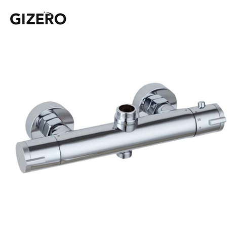 New Arrival High Quality Bathroom Thermostatic Mixer Valve Shower Faucet Inelligent Bathtub Mixer valvola termostatica ZR960 ► Photo 1/6