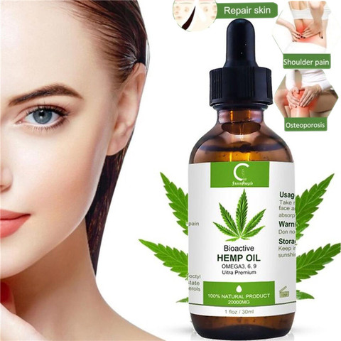 Buy Online 20000MG 30ml CBD Hemp Oil Skin Oil Pure Natural Organic For