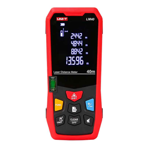 UNI-T LM40 Laser Rangefinder Digital Laser Distance Meter Laser Range Finder Tape Distance Measurer ► Photo 1/1