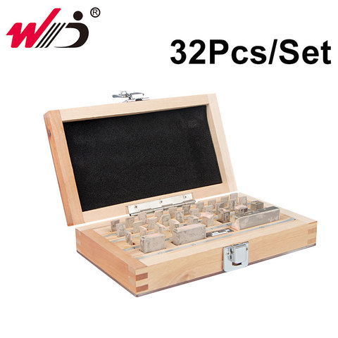 32Pcs/Set 1 grade 0 grade Inspection Block Gauge Test Caliper Blocks Measurement Instruments ► Photo 1/2