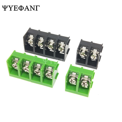 10pcs/lot KF7.62 Barrier Terminal Block 300V/20A 2P/3P/4P 7.62mm Stitchable PCB Terminal Connector Straight-Pin Terminal Blocks ► Photo 1/3