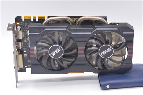 Used,original ASUS GTX760 2GB GDDR5 256Bit  DVI HDMI graphic card ► Photo 1/6