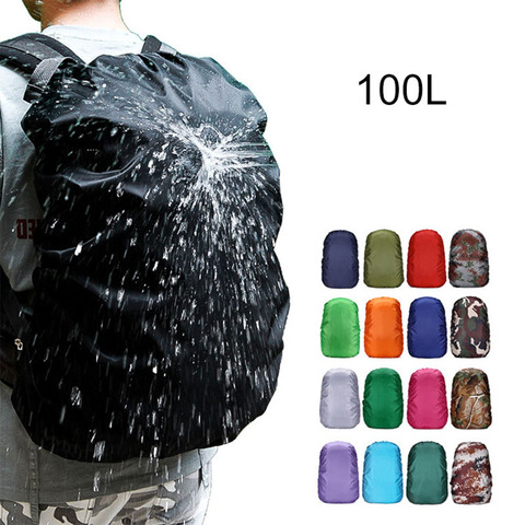100L Backpack Rain Cover Waterproof Bag Dust Hiking Camping Bags Portable Large Military Army Big 90L 95L 110L Rain Cover xa41a ► Photo 1/6