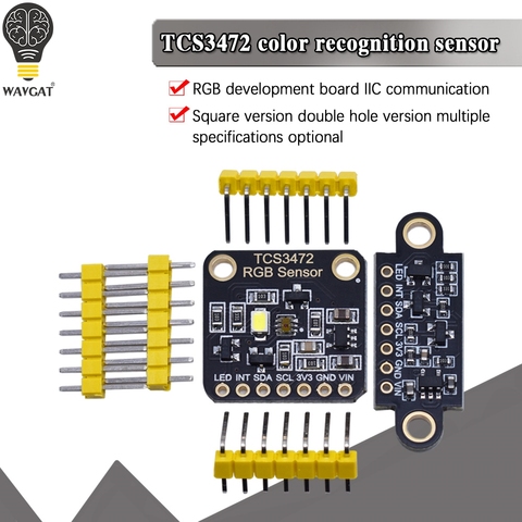 TCS34725 Color Sensor Recognition Module RGB Development Board IIC For Arduino STM32 laboratory ► Photo 1/6