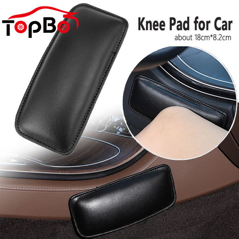 Comfortable PU Leather Car Knee Pad Cushion for Car Interior Pillow Elastic Cushion Memory Foam Auto Accessories ► Photo 1/6