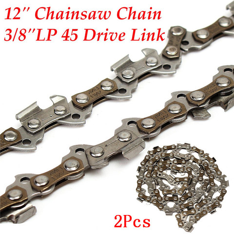 2Pcs 12 Inch Chaisaw Saw Chain Blade 84cm Replacement For Remington 075703L 07570J 45DL 3/8inch LP050 Gauge Drive Link ► Photo 1/6