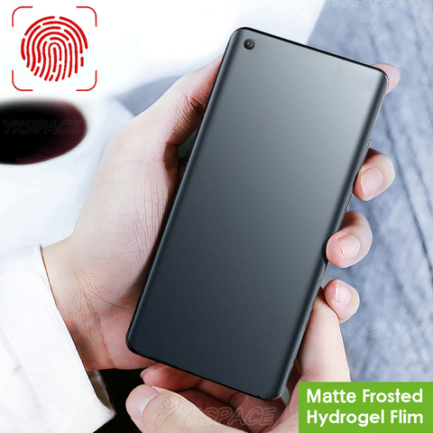 Full Cover Matte Hydrogel Film For OPPO Find X X2 Neo Reno 4 3 Pro Ace 2 Soft Frosted Screen Protector Anti No Fingerprint ► Photo 1/6