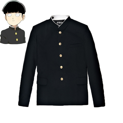 Mob Psycho 100 Mobu Saiko Hyaku Kageyama Shigeo Cosplay Costume Black Gakuran Suits Pants S-4XL ► Photo 1/5