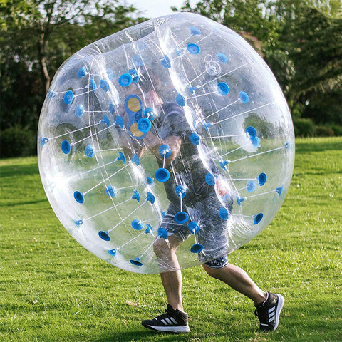 1.2m 1.5m 1.7m Inflatable Bubble Soccer Ball Bumper Ball Bubble Football Inflatable Zorb Human Hamater Ball Adults or Child ► Photo 1/6