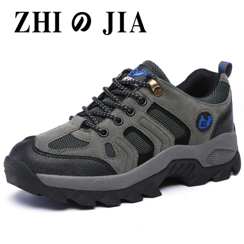 Autumn  winter couple shoes hiking shoe outdoor sports off-road shoes thick-soled wear-resistant non-slip men shoes women's shoe ► Photo 1/6